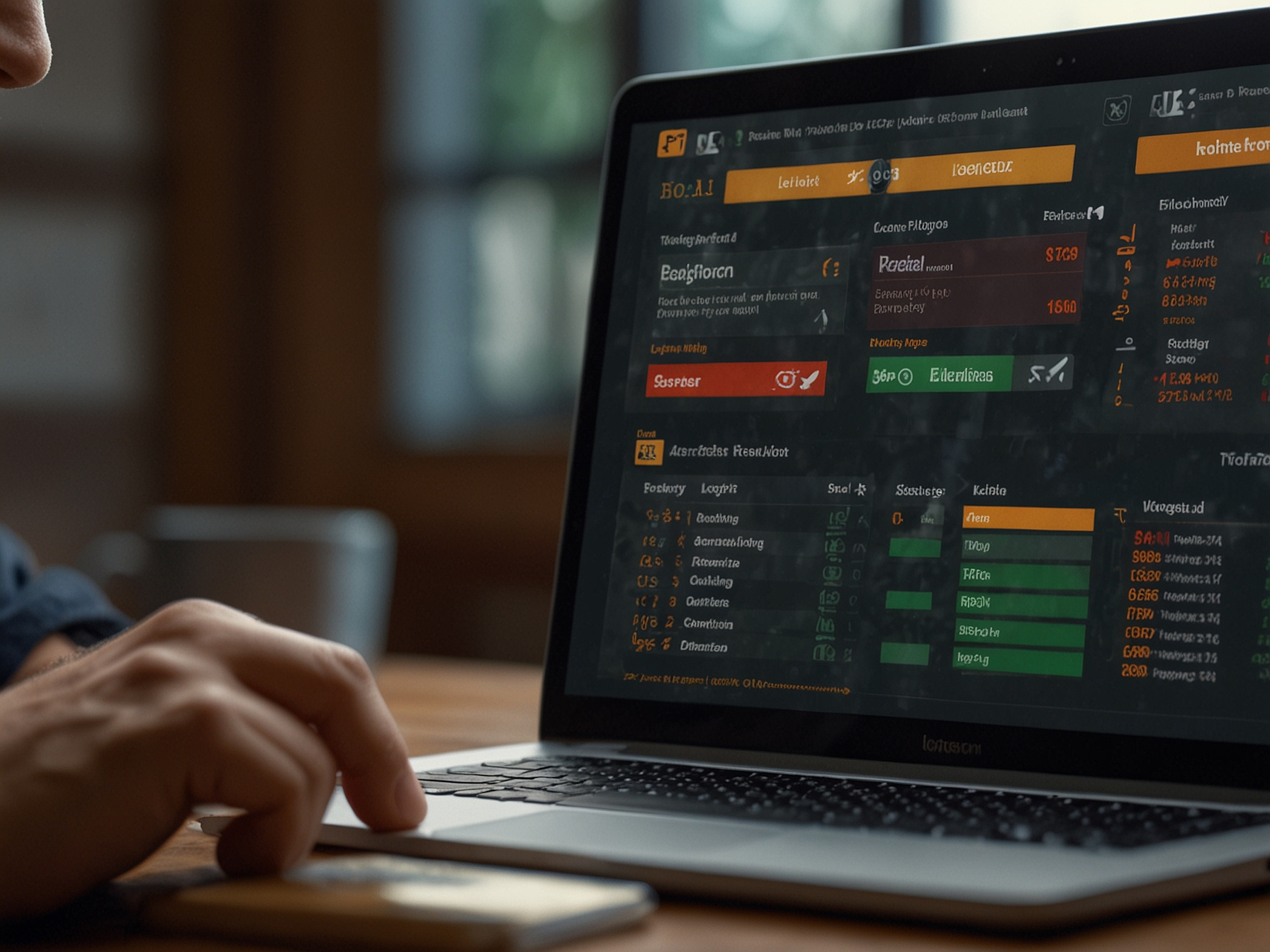 Pantalla de inicio de sesión de Betwarrior